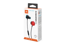 JBL QUANTUM 50N Wired in-ear gaming headset with volume slider and mic mute