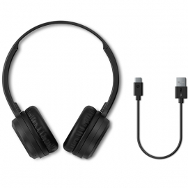 Philips TAH1108BK Bluetooth On-Ear Headphones