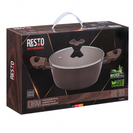 Resto Kitchenware CARINA 93018 CASSEROLE WITH LID 20CM 2.5L