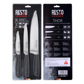 Resto Kitchenware THOR 95502 3 Piece Knife Set