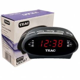 TEAC CRX-367 ALARM CLOCK RADIO
