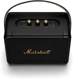 Marshall Kilburn II Portable Bluetooth Speaker - Black & Brass