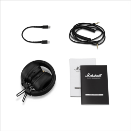 MARSHALL MAJOR V BLACK ON-EAR BT-LE READY HEADPHONE