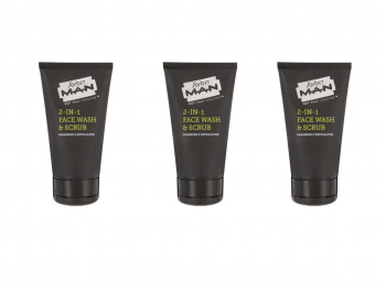 SM 2in1Face Wash & Scrub - 3P