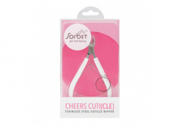 Sorbet Pedi Rubber Cuticle Nipper - Each