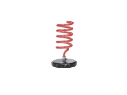 ***Hair Dryer Holder - Table Mount - Red Spiral