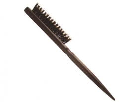 Teasing Tail Brush - Red with Nylon Bristles (WB795)