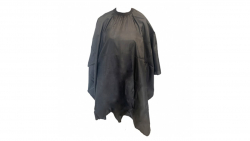 Cutting Cape Polyester Black-Large Gown-Slide Clip(CP53739)