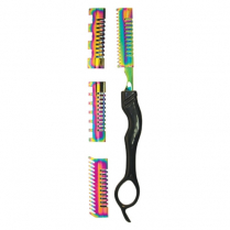 Scalpmaster Texturising Razor - 4 guards - Plastic Handle