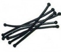 Soft 'n Style E-Z Flow Perm Rod Rubbers - Long - 12 pkt