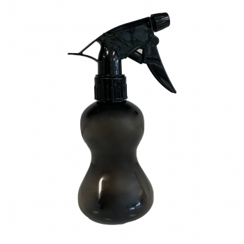 Water Spray Bottle - Black Plastic 240ml (HS12139-2)