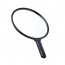 Hand Mirror Round with Handle 25cm diameter (HS54739)