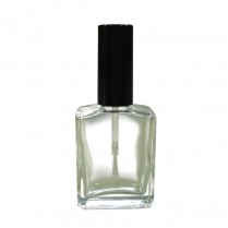 Empty Nail Polish Bottle with Brush Cap