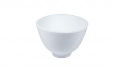 Mask Bowl (Soft) - White - 12.5cm Diameter (HS 45639)