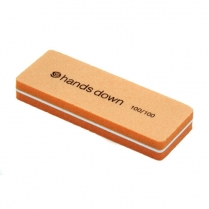 ***Hands Down Sponge Block Orange 100/100