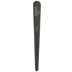 NAILZ Nail File - Teardrop Black 100/100 [Korean]