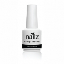 Nailz Gel Polish 15ml (No Wipe Top Coat)
