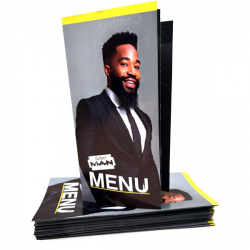 Sorbet Man Menus - 50P