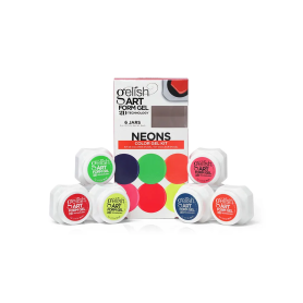 Art Form Neon Colour Gel Kit 6 pack - Gelish