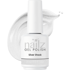 Nailz Gel Polish 15ml - Silver Shock