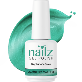 NAILZ Gel Polish 15ml Magnetic Cat Eye- Neptune's Glow