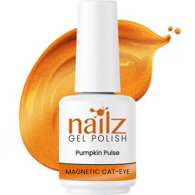 NAILZ Gel Polish 15ml Magnetic Cat Eye- Pumpkin Pulse