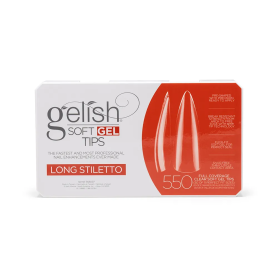 Soft Gel Tips - Long Stiletto 550pk - Gelish
