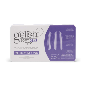 Soft Gel Tips - Medium Round 550pk - Gelish
