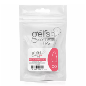 Soft Gel Tips - Stiletto Medium 00 50pk Refill - Gelish