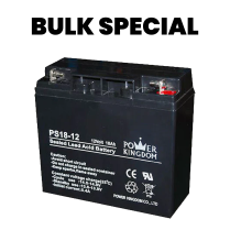 4 BULK PS18-12 12V 18AH BATTERY