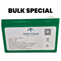 8 BULK 12.8V 8AH LITHIUM BATTERY