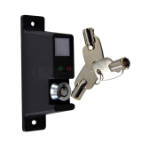 KB03 SLIM DBL POLE KEYSWITCH/ PLASTIC HOUSING  NO TAMPER