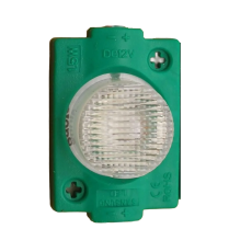 GREEN ARM STATUS SQUARE LED