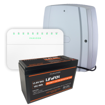 ZX10M 10 ZONE EXPANDER + 3 AMP Li-ION PSU + 8AH Li-ION