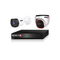 4ECO - 4CHDVR+ 2 BULLET+2 DOME +5A PSU+100M Powax KIT