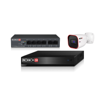04IP - 4CHNVR+4 BULLET+4CH POE SWITCH KIT