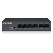 PoE-0460C+2I-V2 4+2-Port 10/100 Mbps PoE Switch 60W