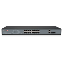PoE-16250C+2Combo-V2 16-Port PoE Switch, 16x 10/100 Mbp