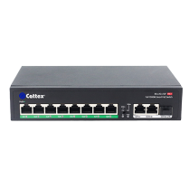 11-PORT FULL GIGABIT POE FIBER
