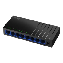 12V TO 5V ADAPTER + CUDY 8 PORT GIGABIT SWITCH