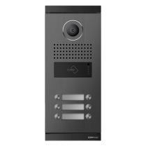 DRC-6ML (D SIL) 6 BUTTON VIDEO ENTRY STATION