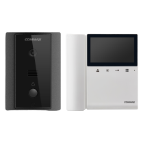 CDV-43K WHITE / DRC-4LN (D SIL) 4.3&rdquo; TCH BUT COL VID LED KIT