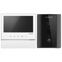 CDV-70H WHITE/DRC-4LN (D SIL) 7' HAND FREE TCH BUTT VID KIT