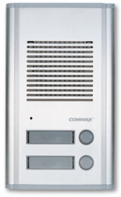 DR-201AG (SILVER) 2 CALL FLUSH DOOR STN