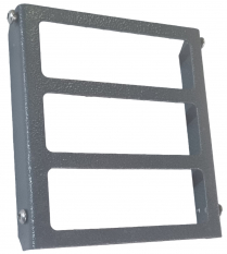 GRL-S DOOR STN GRILL B/BOX MNT