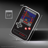 MY ARCADE GO GAMER CLASSIC - BLACK, GREY & RED