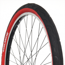 ABC TYRE 26" CRUISER RED WALL