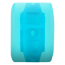 154253 66MM CHROME LIGHT UPS OG SLIME TRANS BLUE 78A SLIME B