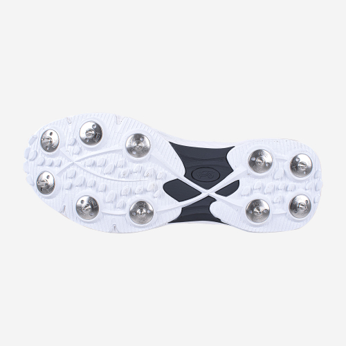 Kookaburra 2024 2.0 Spike Cricket Shoe White/black