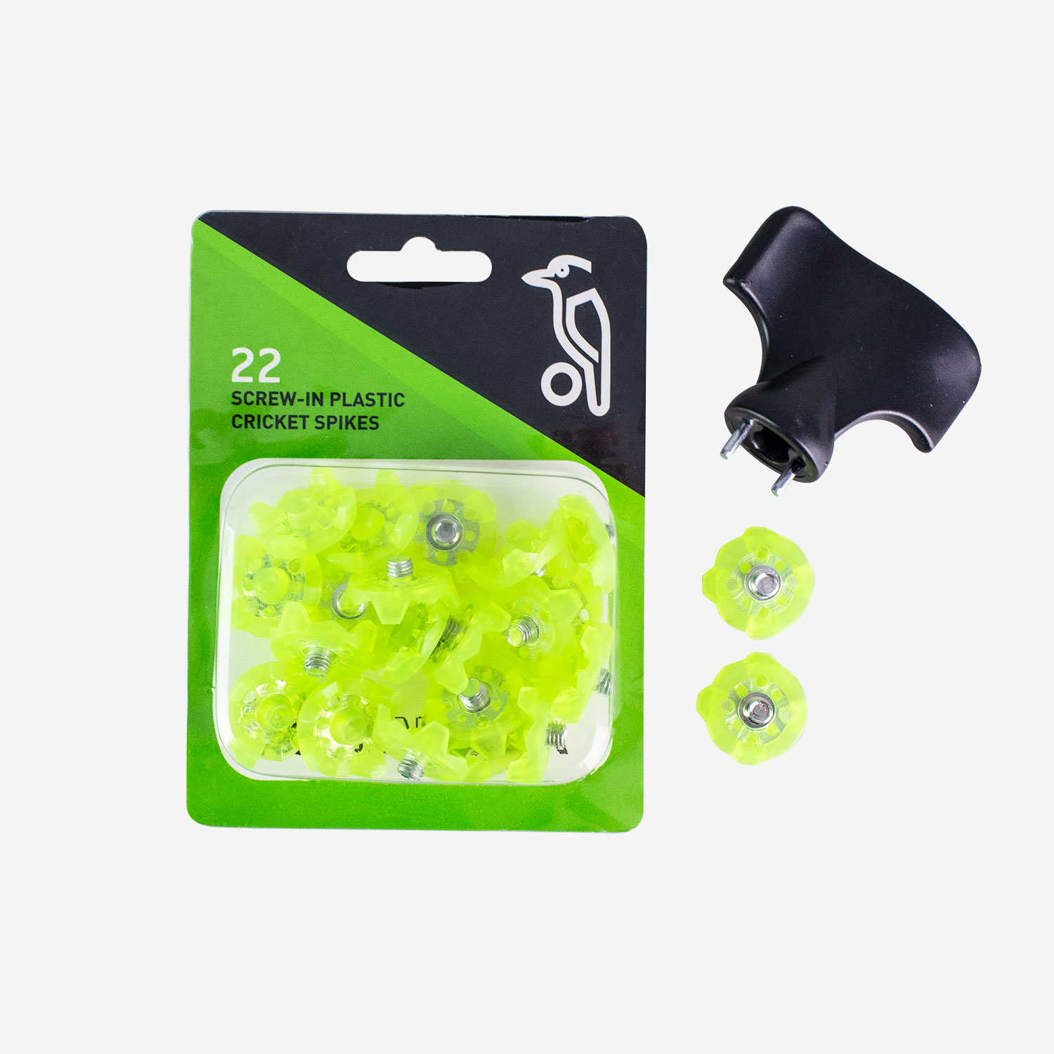 Kookaburra Replacement Rubber Spike Set